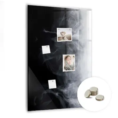 Smoke magnetic wall board