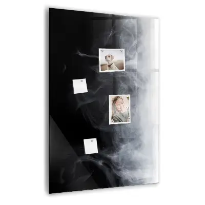 Smoke magnetic wall board