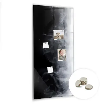 Smoke magnetic wall board