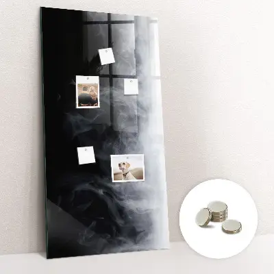 Smoke magnetic wall board