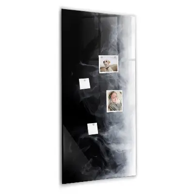 Smoke magnetic wall board