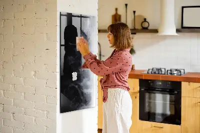 Smoke magnetic wall board