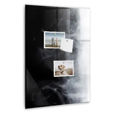 Smoke magnetic wall board