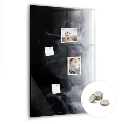 Smoke magnetic wall board
