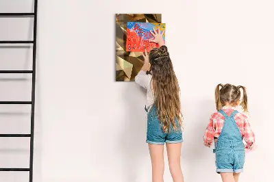 Magnet board 3D abstraction
