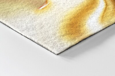 Outdoor mat Abstract gold