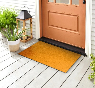 Outside door mat Orange Brilliance