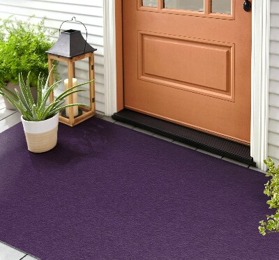 Outside door mat Lavender