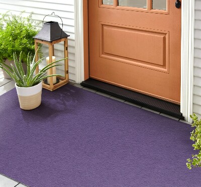 Outside door mat Meadow Violet