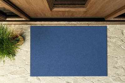 Outside door mat Muted blue