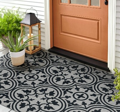 Doormat front door Geometric shapes