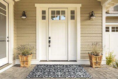 Doormat front door Geometric shapes