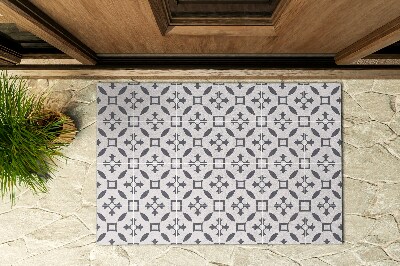 Doormat front door Brown Geometry