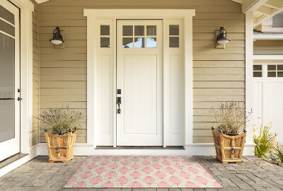 Doormat front door Geometric motif
