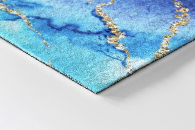 Doormat front door Azure Marble