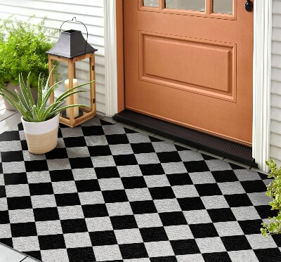 Outdoor door mat Square Pattern
