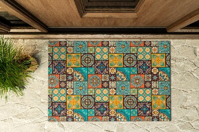 Doormat front door Multicoloured Mosaic