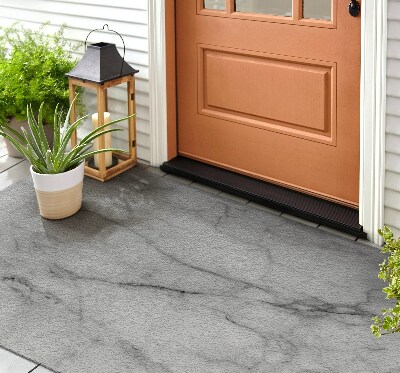 Outdoor door mat Marble Grey