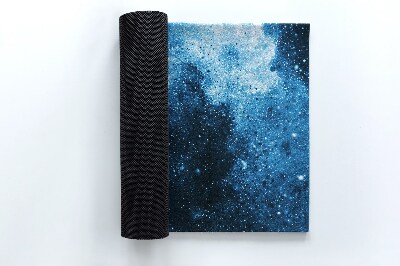 Outdoor door mat Abstract Blue
