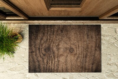 Outdoor door mat Knot in wood