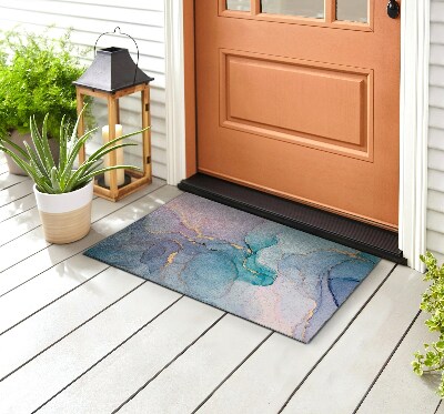 Outdoor door mat Multicoloured marble