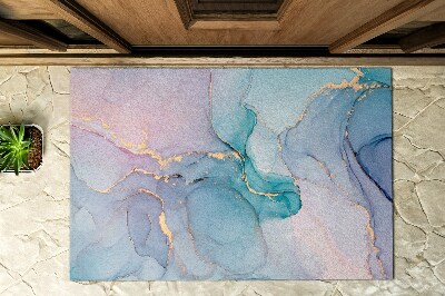 Outdoor door mat Multicoloured marble