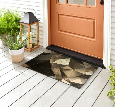 Outdoor door mat Geometric pattern