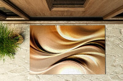 Doormat front door Abstract Waves