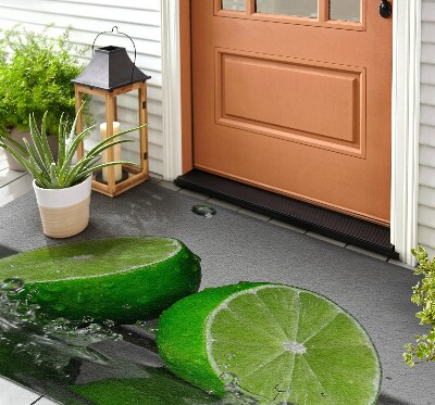 Doormat front door Lime Citrus