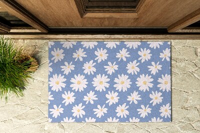 Outdoor door mat Floral design