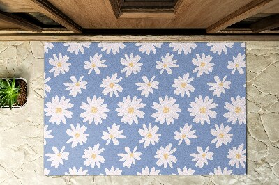 Outdoor door mat Floral design