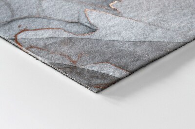 Outdoor door mat Marble in shades of grey