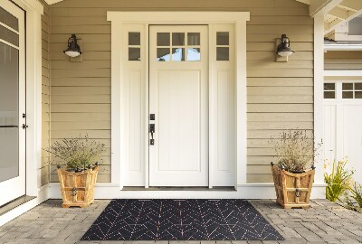 Outdoor door mat Geometry