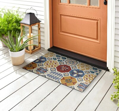 Outdoor door mat Spanish Tile