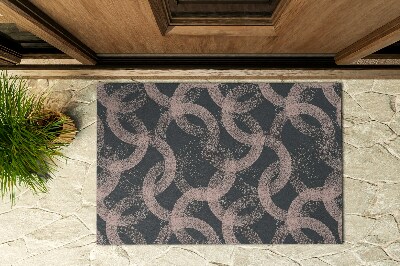 Outdoor floor mat Abstract Circles