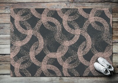 Outdoor floor mat Abstract Circles