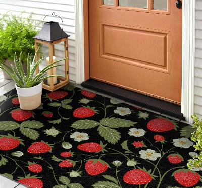 Outdoor floor mat Strawberry Fruit