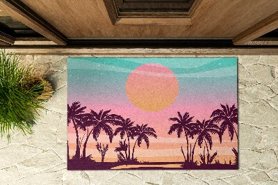 Outdoor floor mat Seaside Tropic