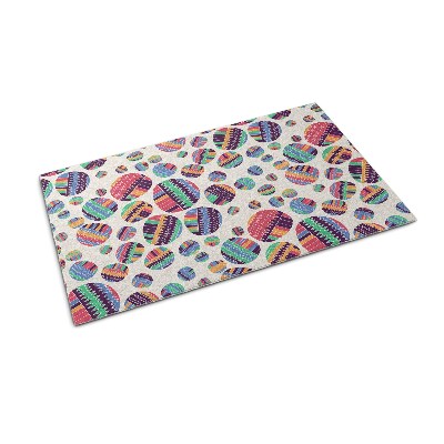 Outdoor floor mat Abstract Coloured Circles