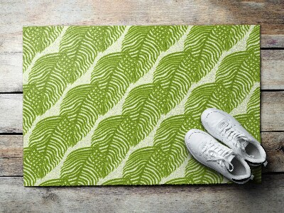 Outdoor floor mat Leaf
