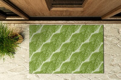 Outdoor floor mat Leaf