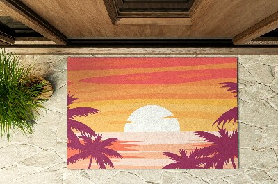 Outdoor floor mat Paradise Shore