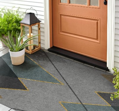 Outdoor floor mat Geometry Patterns