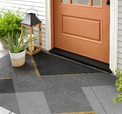 Outdoor floor mat Graphic Geometry