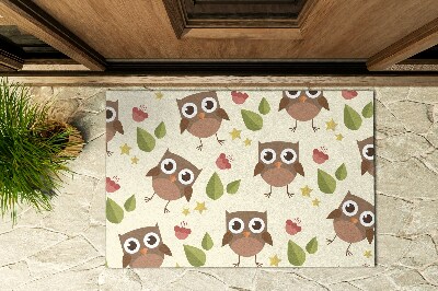 Outdoor mat Owl bird