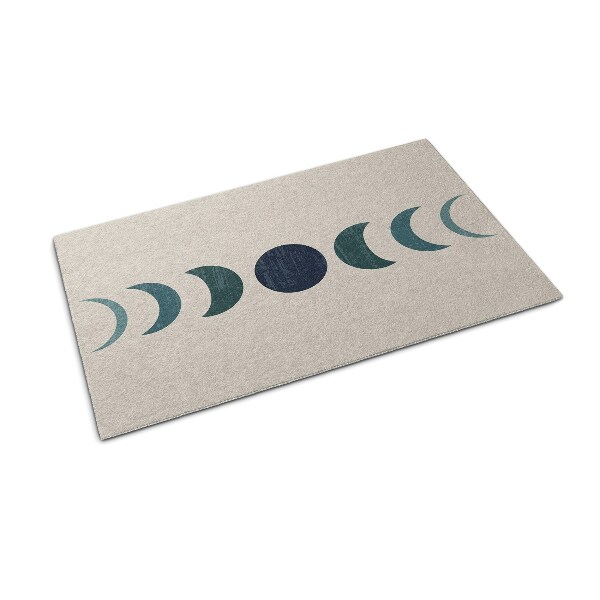 Outdoor door mat Moon design