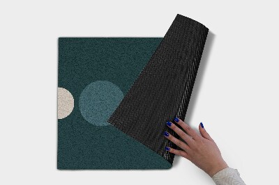 Outdoor door mat Circular Geometry