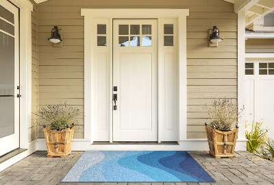 Front door doormat Watercolour