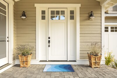 Front door doormat Watercolour