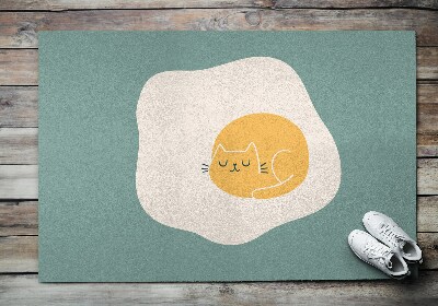 Front door doormat Cat Animal